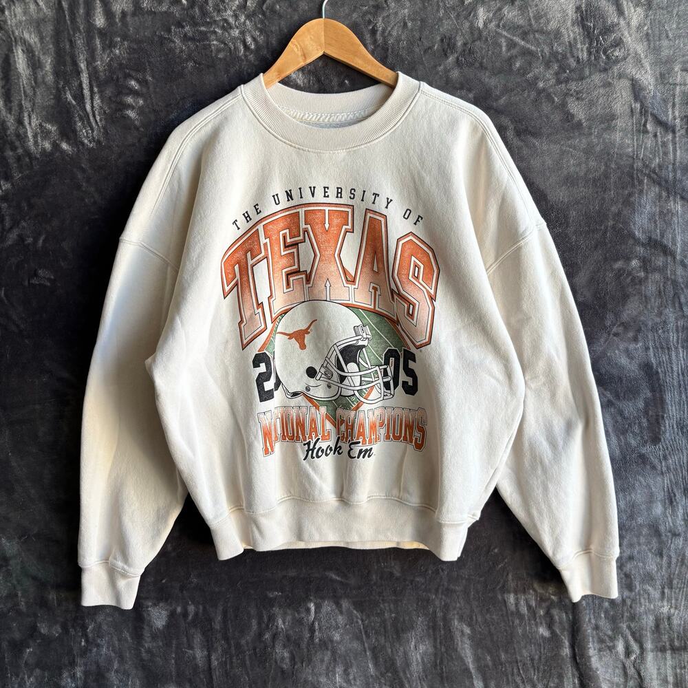 Texas Long Horns National Champions Crewneck